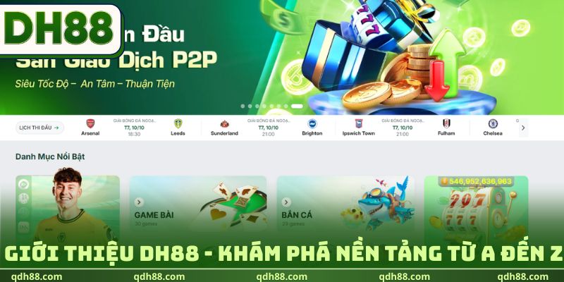 DH88 Giới thiệu DH88 - Khám phá nền tảng từ A đến Z