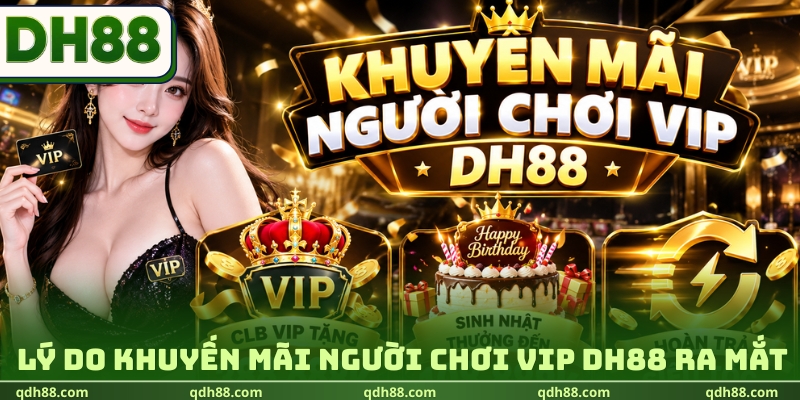 Lý do khuyến mãi người chơi VIP DH88 ra mắt